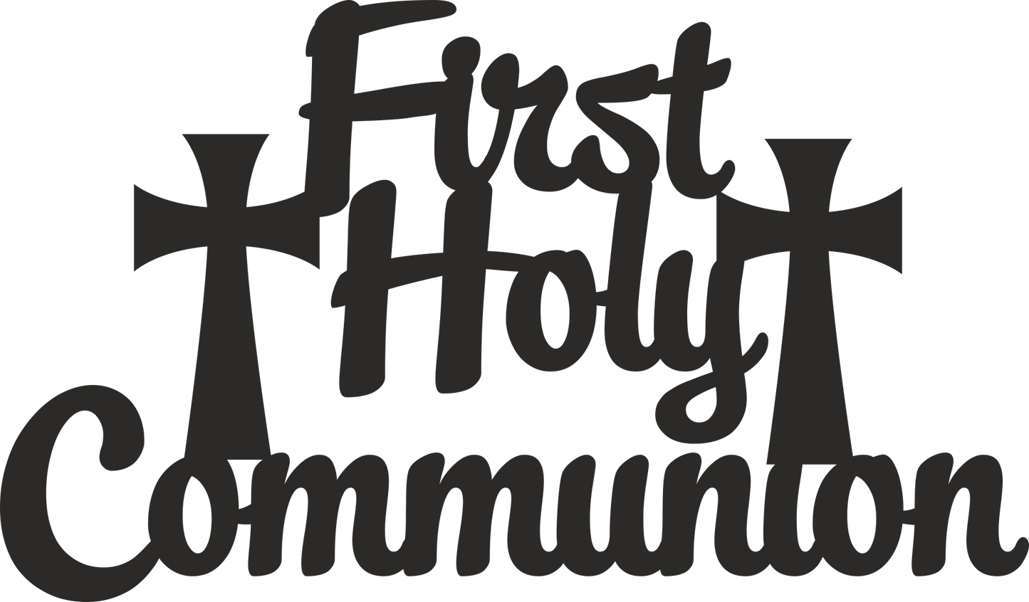 Baptism / Communion Cake Toppers