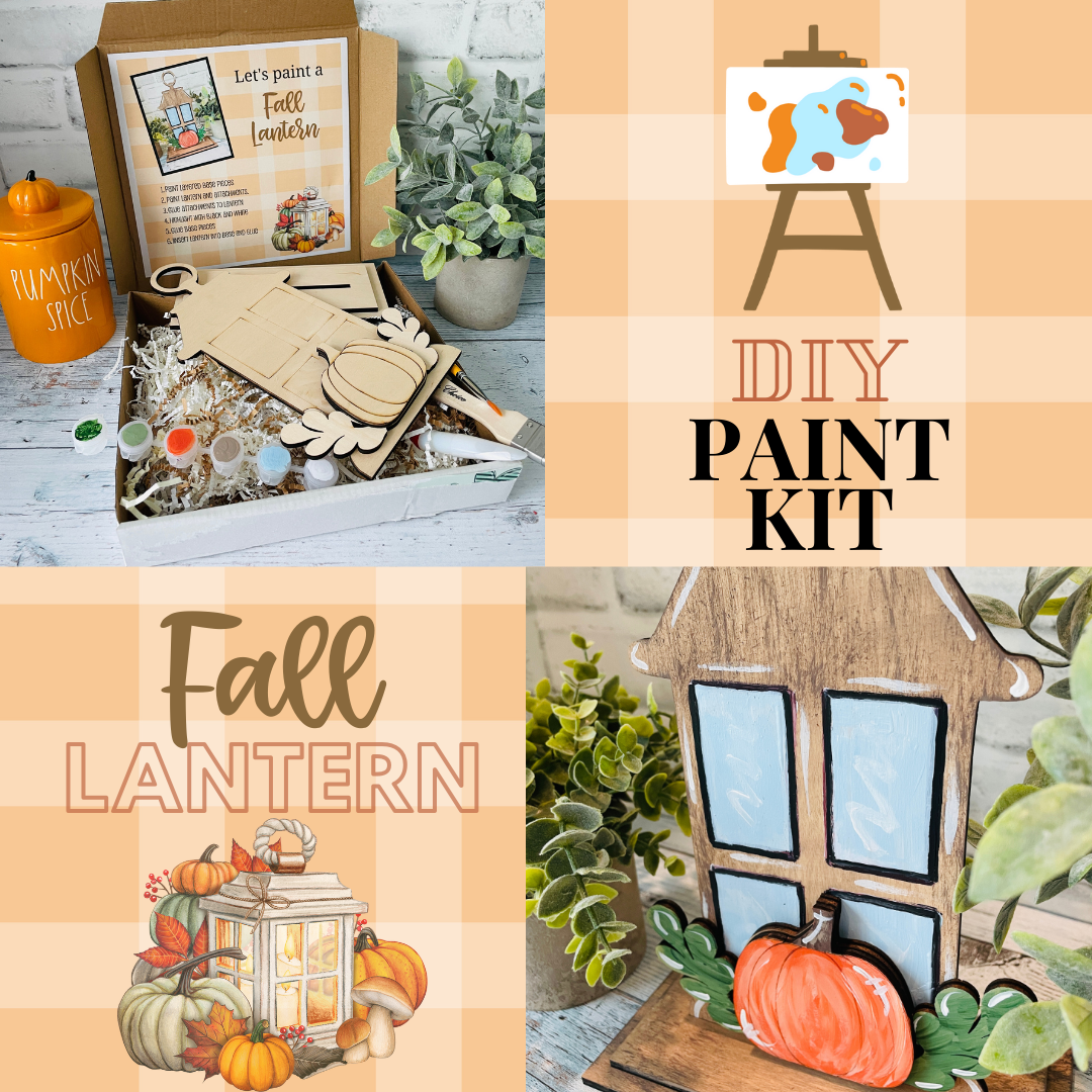 DIY Kit Fall Lantern