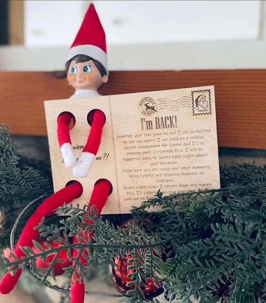 Elf on the Shelf Announcement