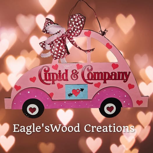 Cupid and Company Door Hanger