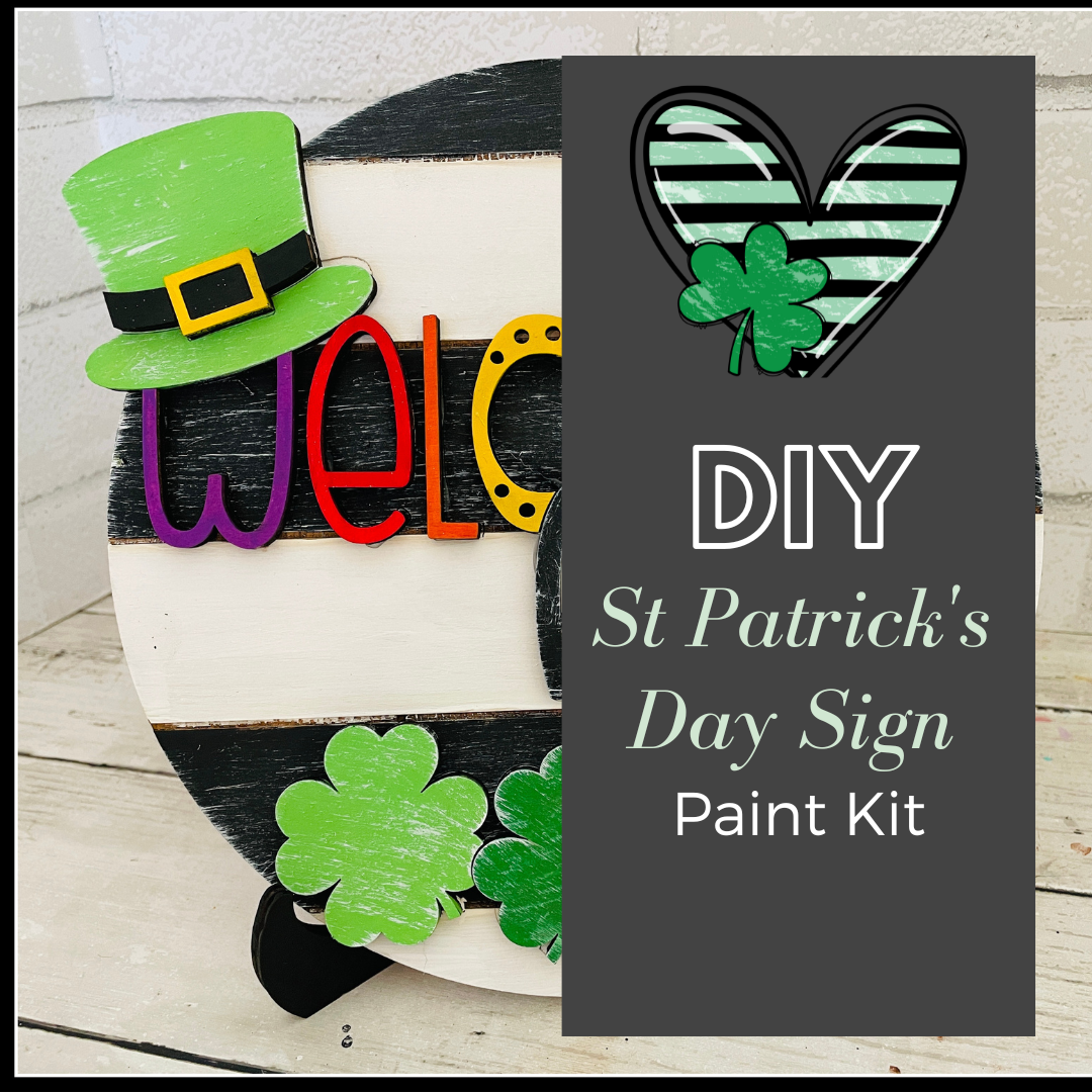 DIY Kit St. Patrick's Day Sign
