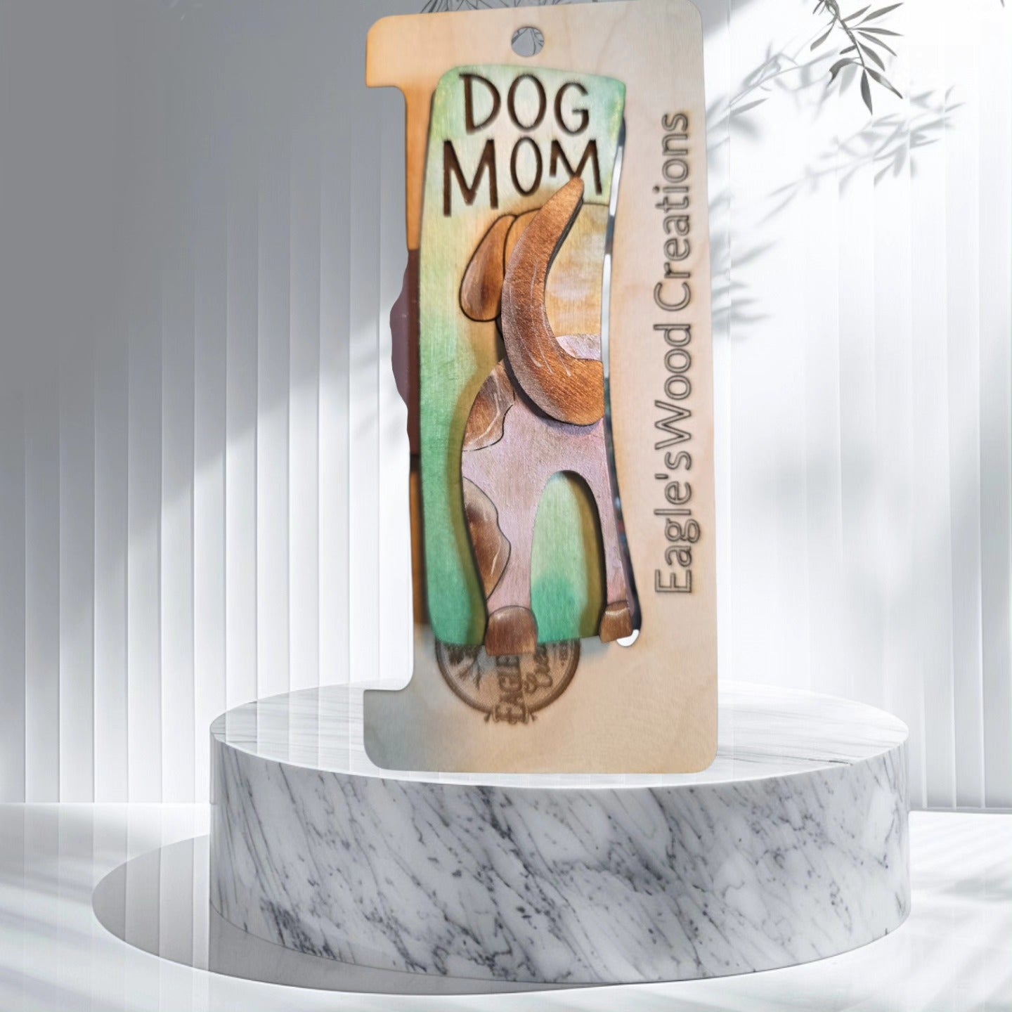 Dog Mom Hairclip 4.1