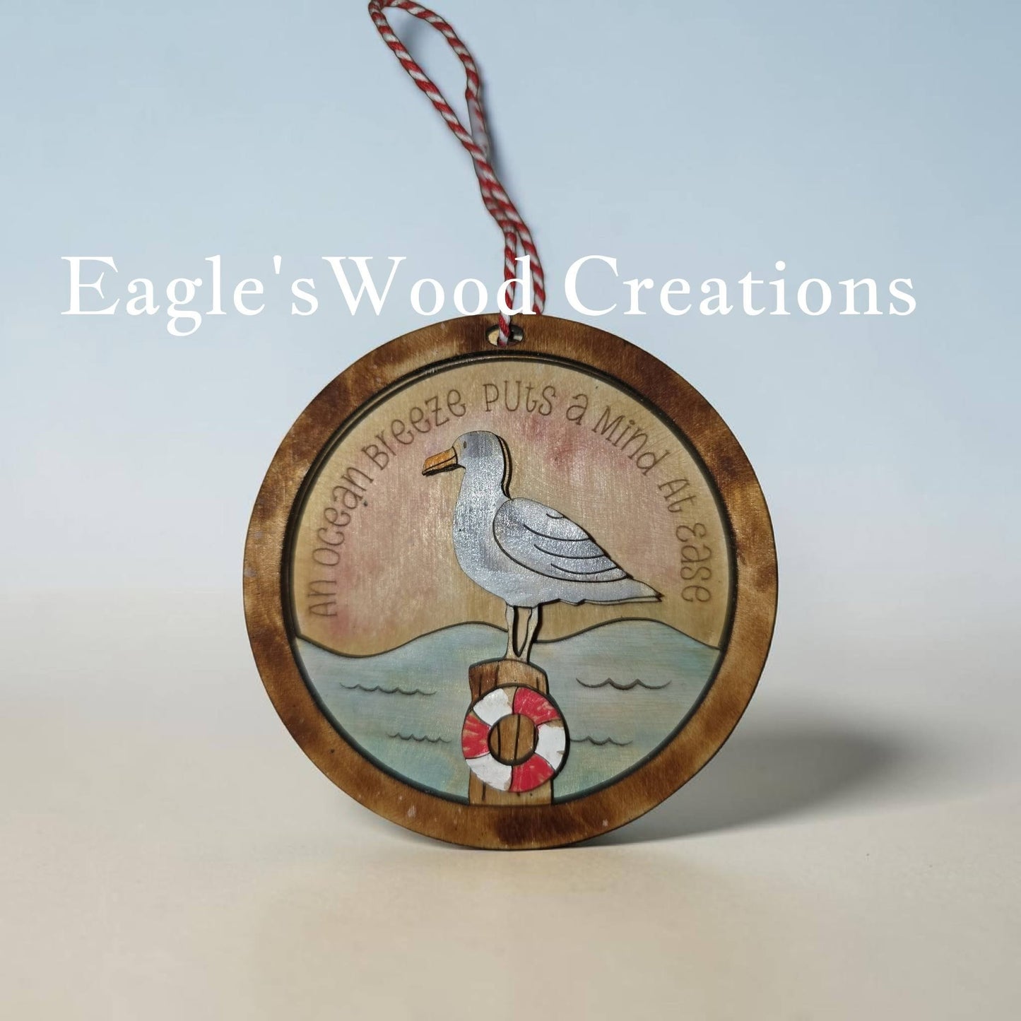 Seagull Ornament