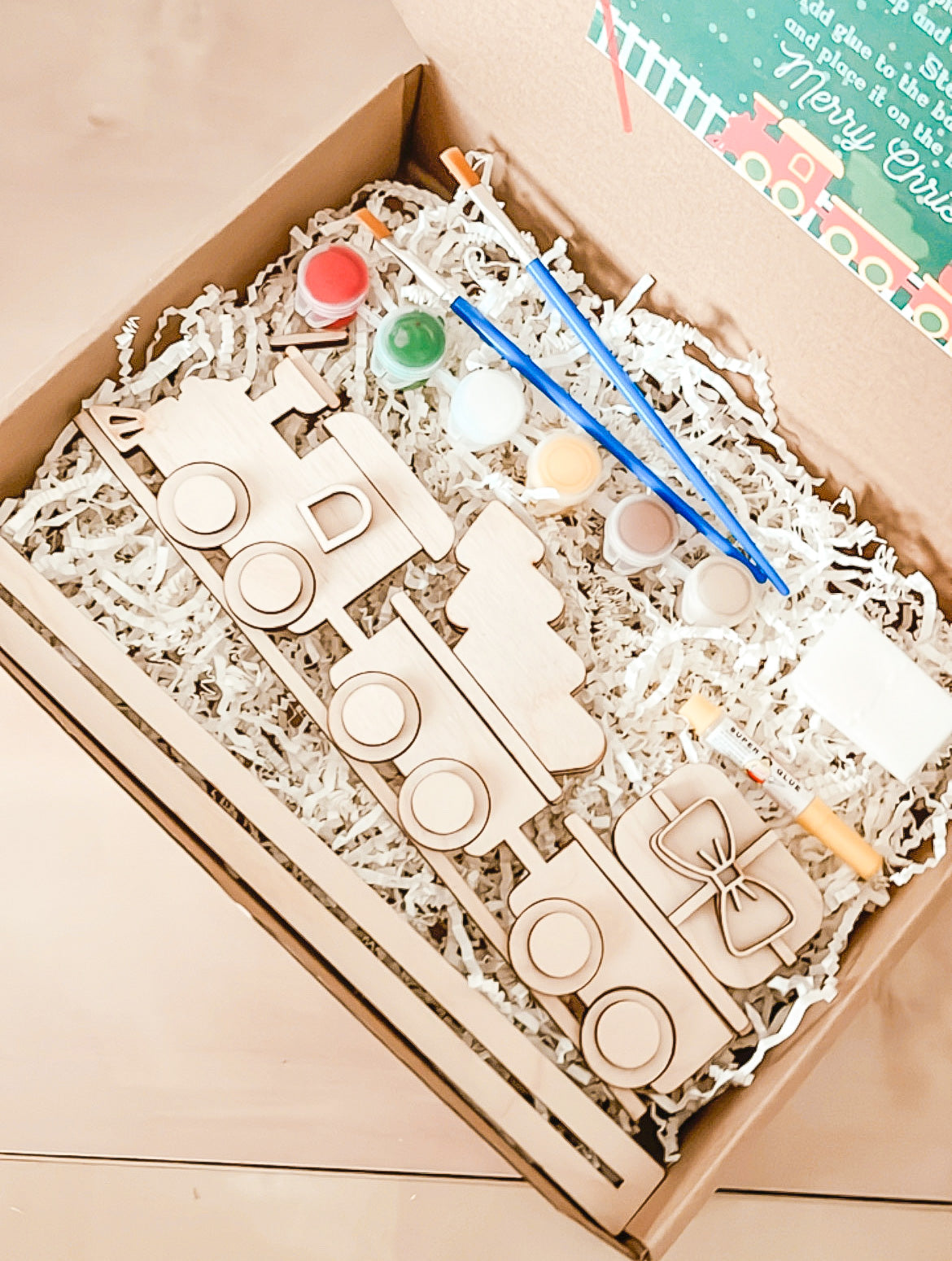 DIY Kit Christmas Train