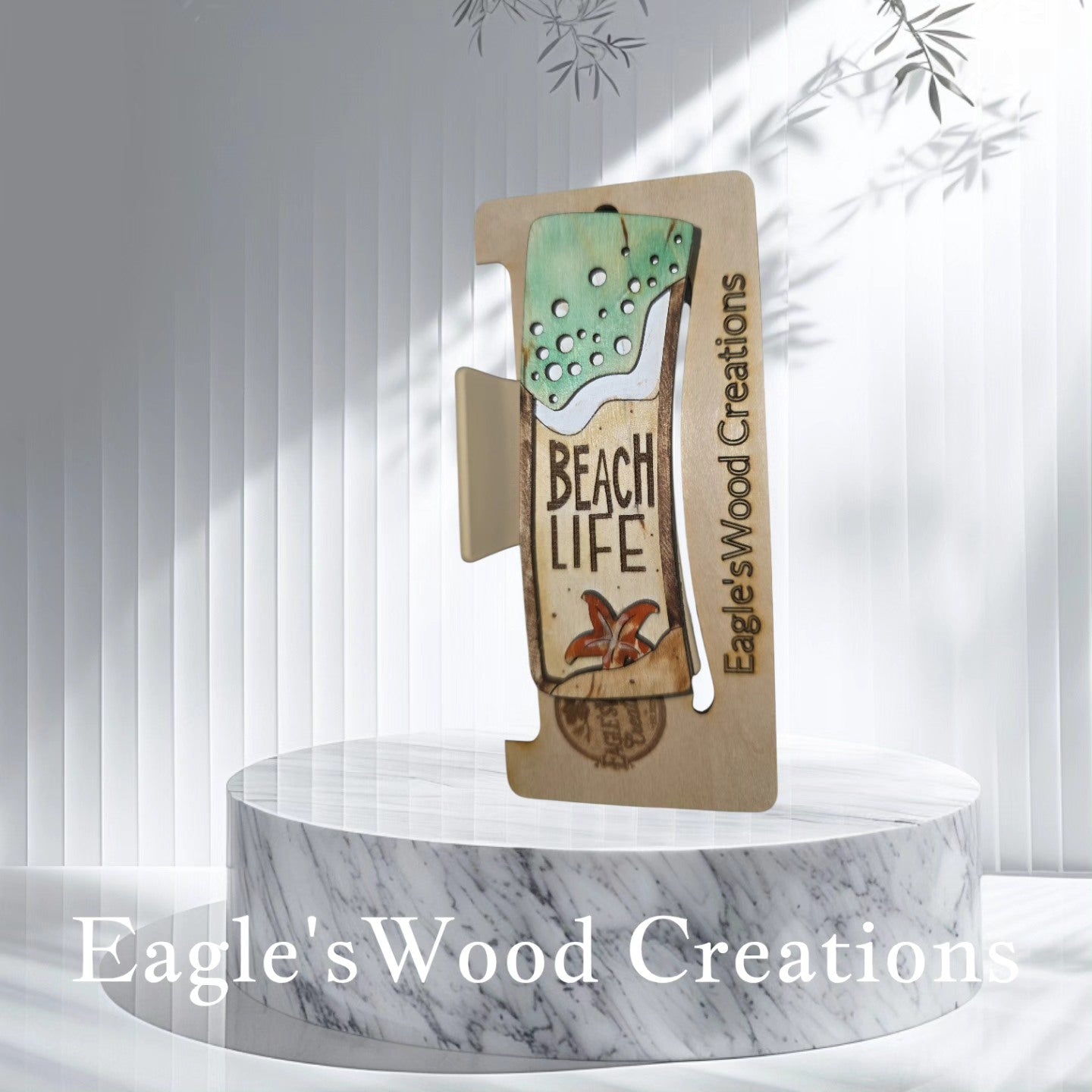 Beach Life Hairclip 4.1 (Copy)