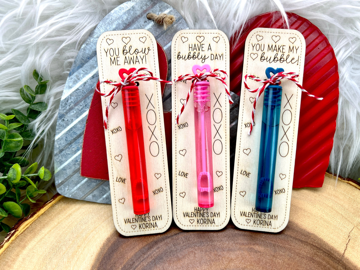 Bubble Valentine's Card