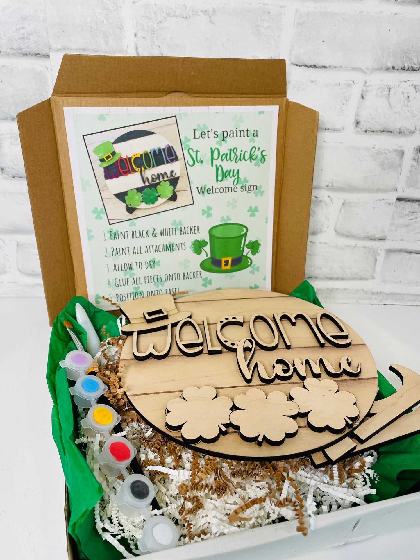 DIY Kit St. Patrick's Day Sign