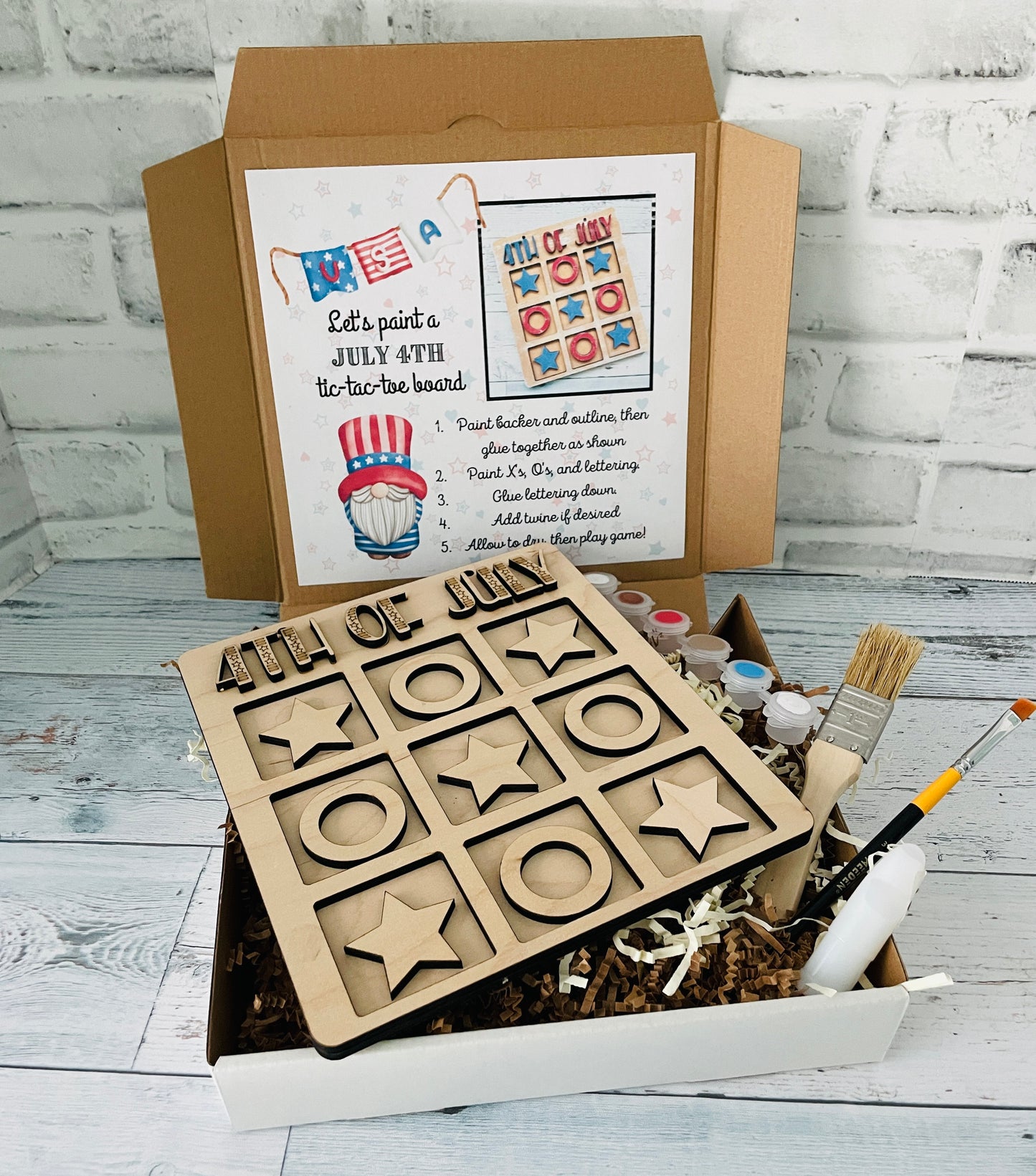 DIY Kit Tic Tac Toe
