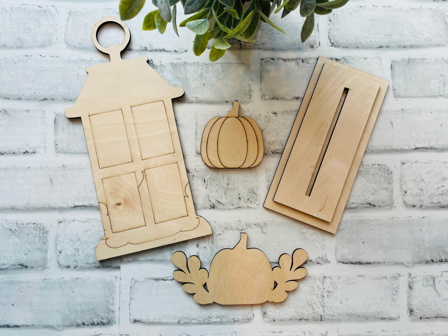 DIY Kit Fall Lantern