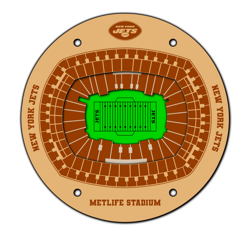 NFL Stadium Coasters SVG File AFC East