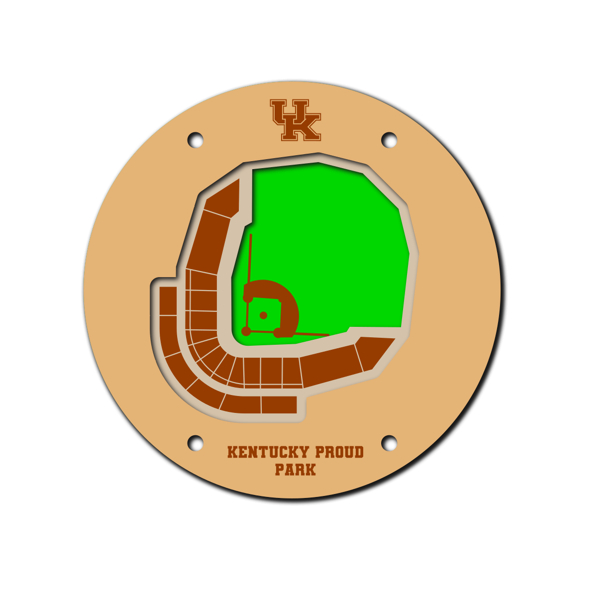 U. of Kentucky Baseball Proud Park SVG