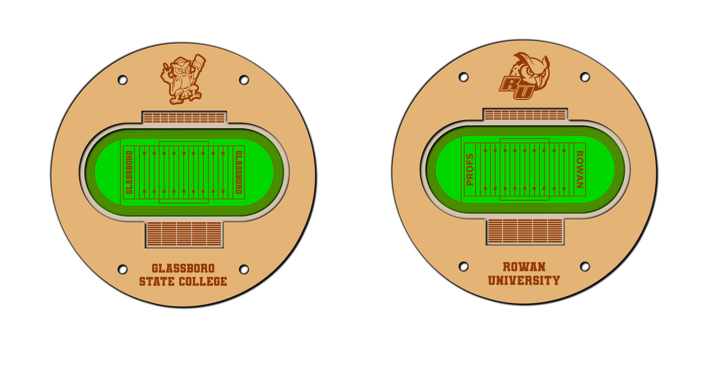 Rowan University Coaster SVG