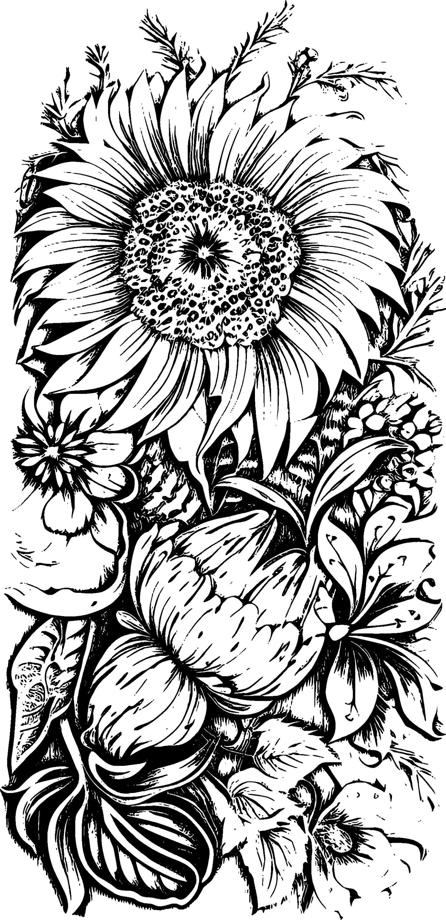 Sunflower Cutting Board