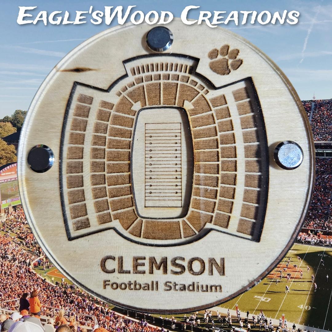 Clemson Football Stadium SVG
