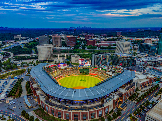 Truist Park Atlanta Braves Stadium Coaster SVG