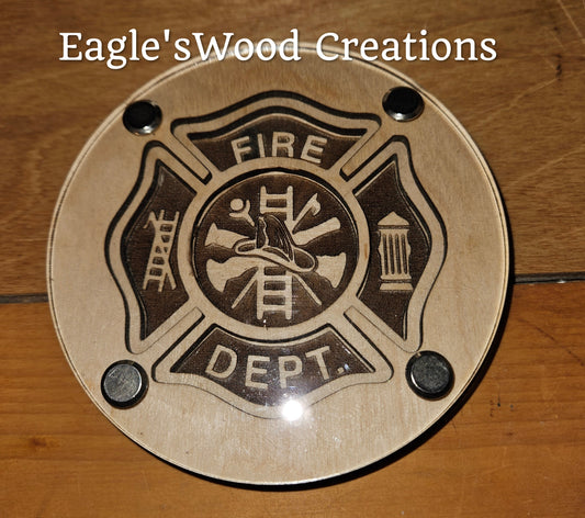 Fire Dept Coasters