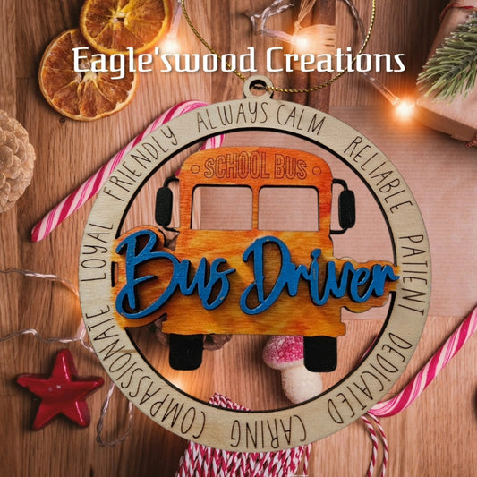 Bus Driver Ornament