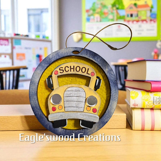 School Bus Ornament