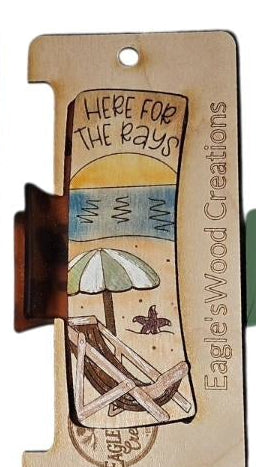 Beachy Hairclip 4.1"