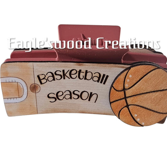 Basketball Season Hairclip 4.1