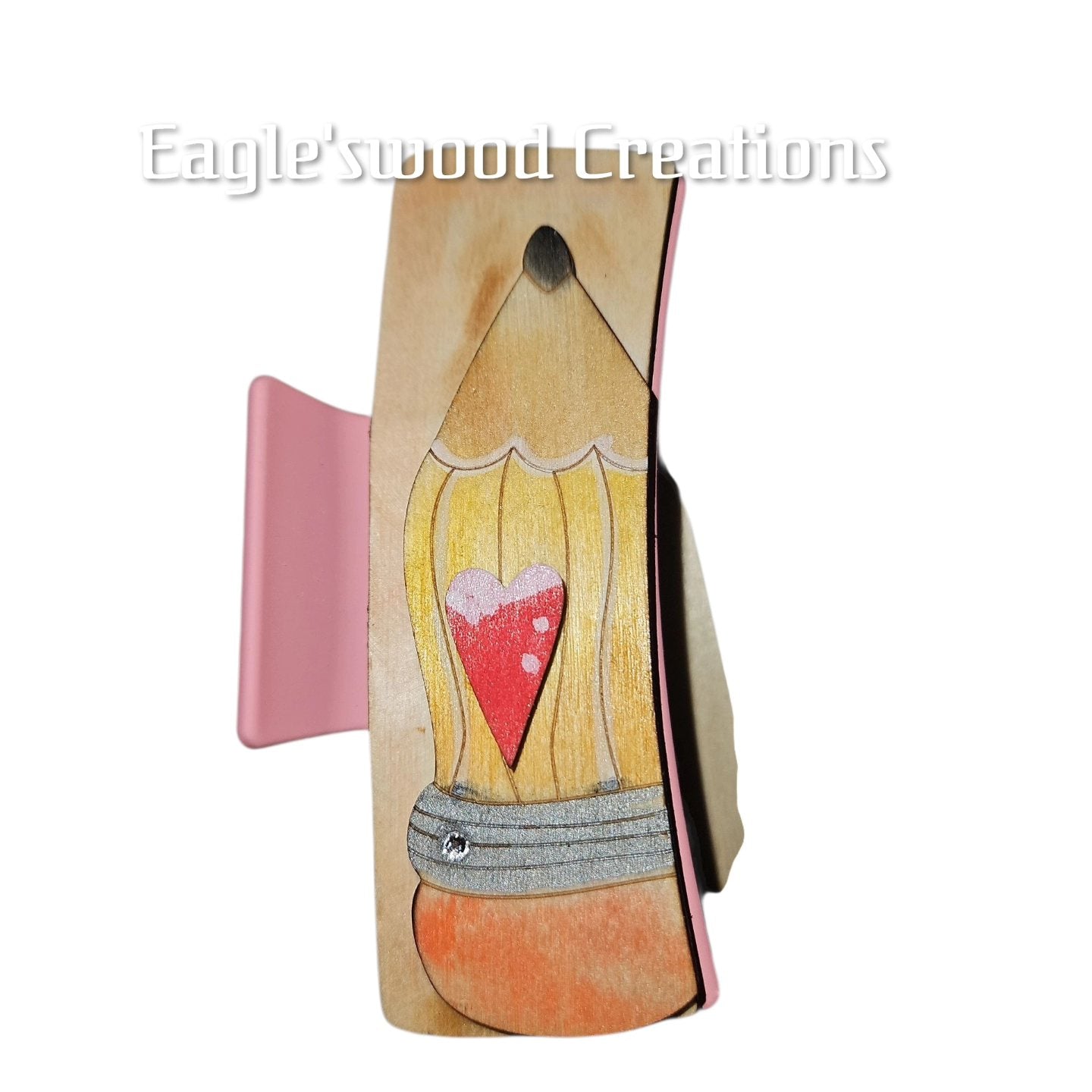 Teacher Pencil Hairclip 4.1