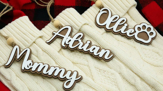 Personalized Stocking or Gift Tags