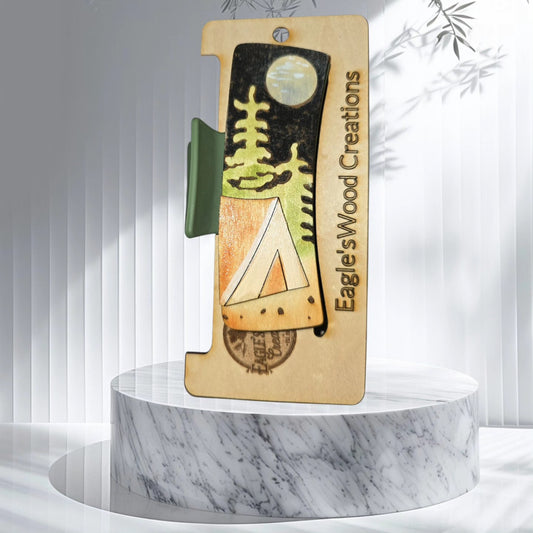 Under the Moon Camping Hairclip 4.1