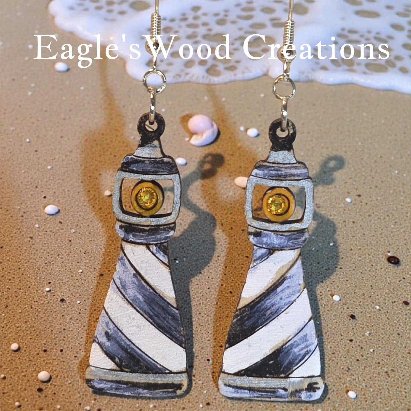 Let your Light Shine Lighthouse Earrings