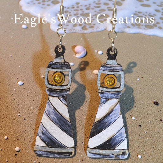 Let your Light Shine Lighthouse Earrings
