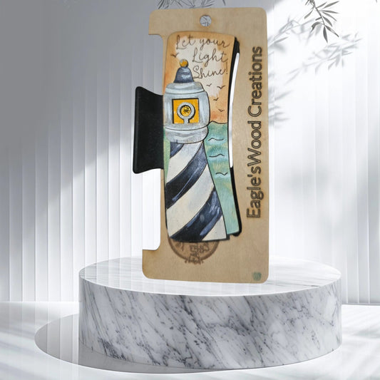 Let your Light Shine  Hairclip 4.1 Lighthouse