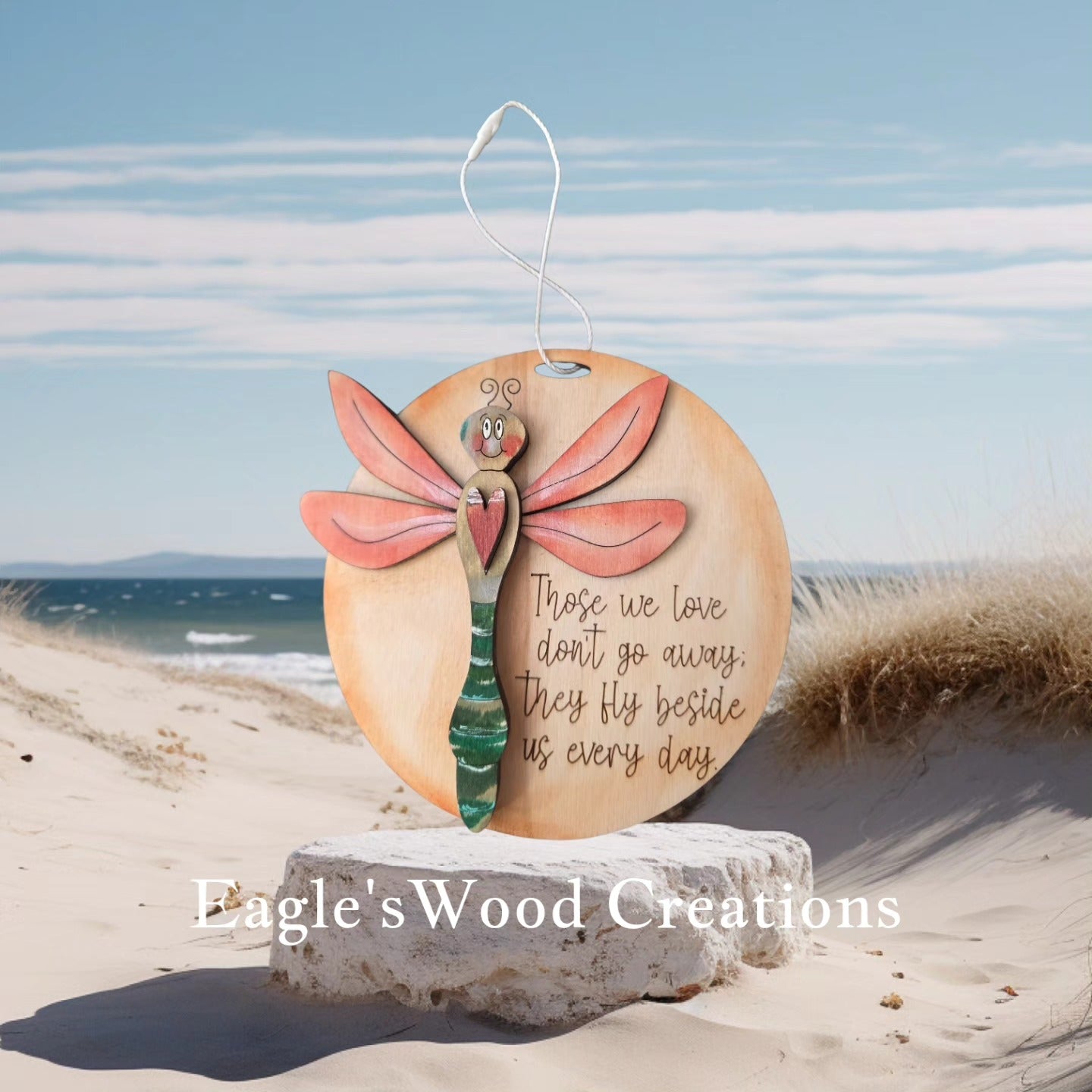 Dragonfly Memorial Ornament