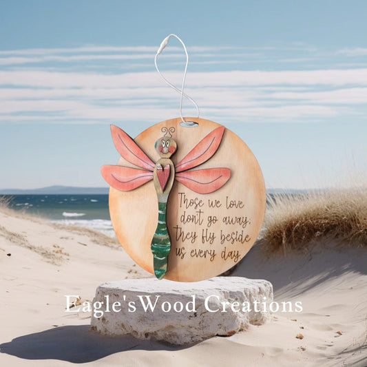 Dragonfly Memorial Ornament