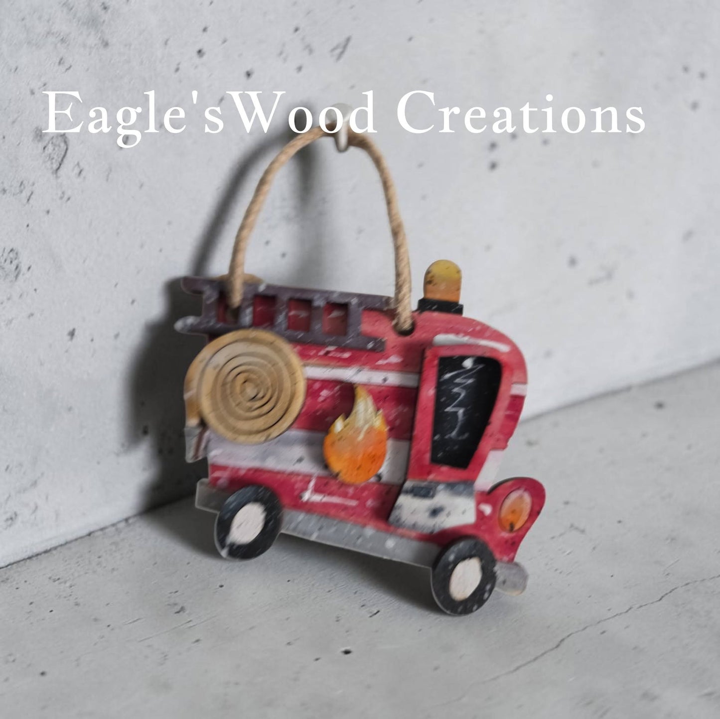 Layered Truck Ornaments