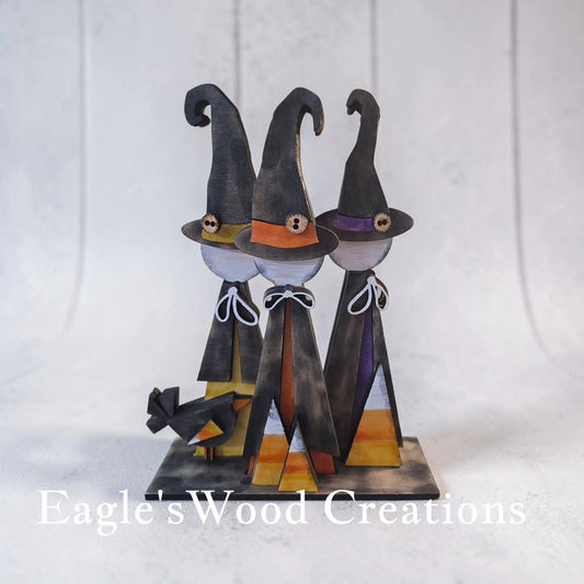 Trio Witch Table Decoration