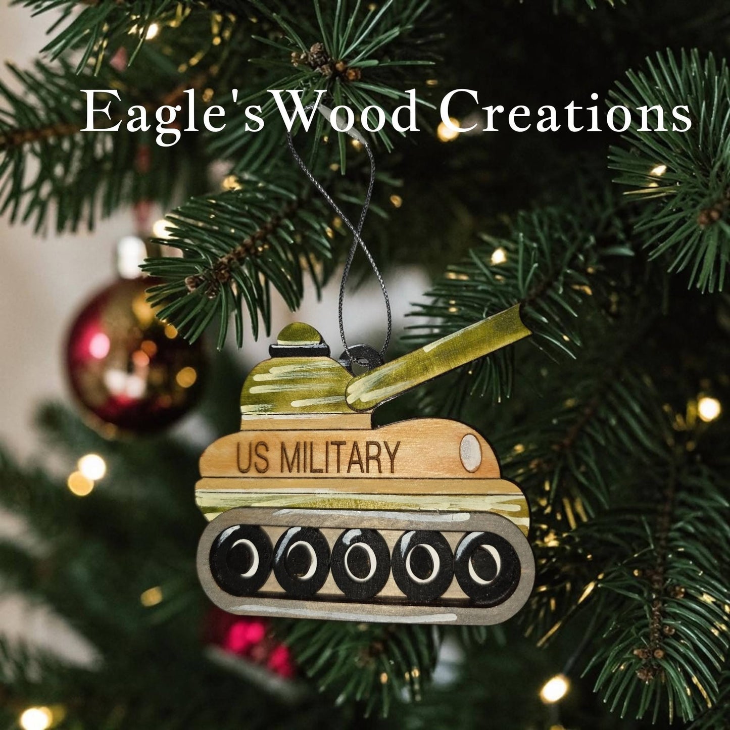 Layered Truck Ornaments