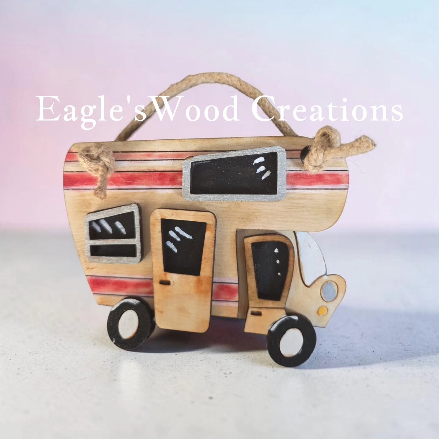 Layered Truck Ornaments