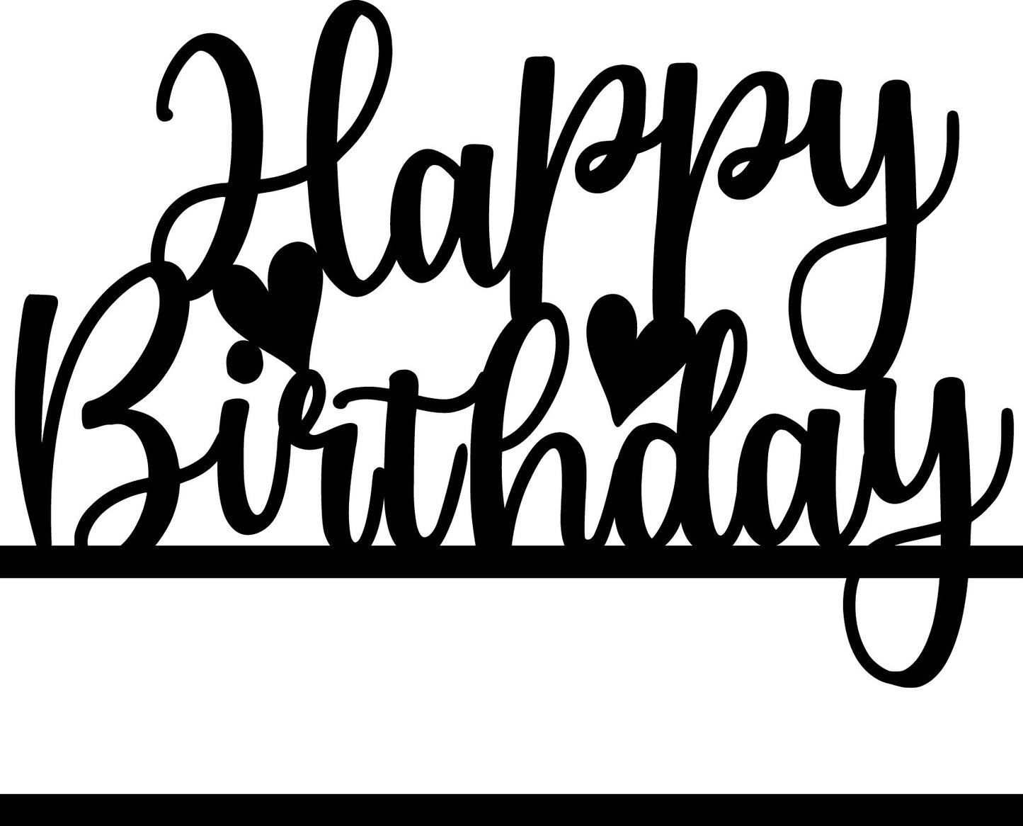 Birthday Cake Toppers