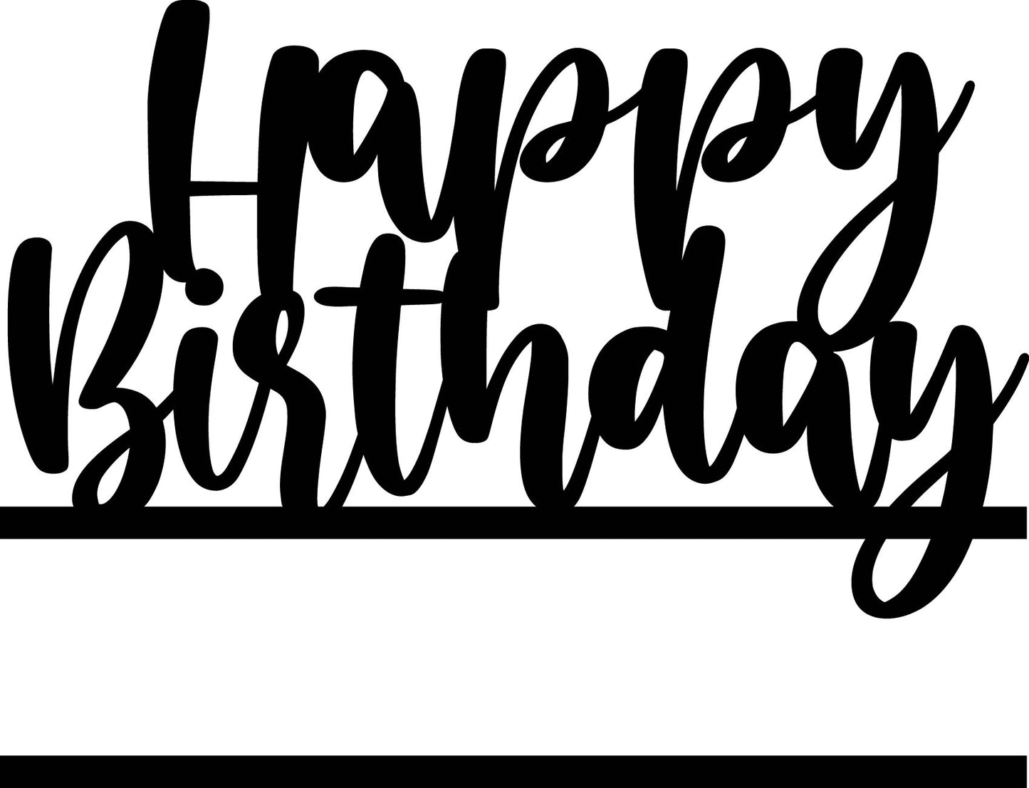 Birthday Cake Toppers