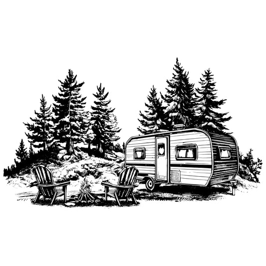 Camper Cutting Board