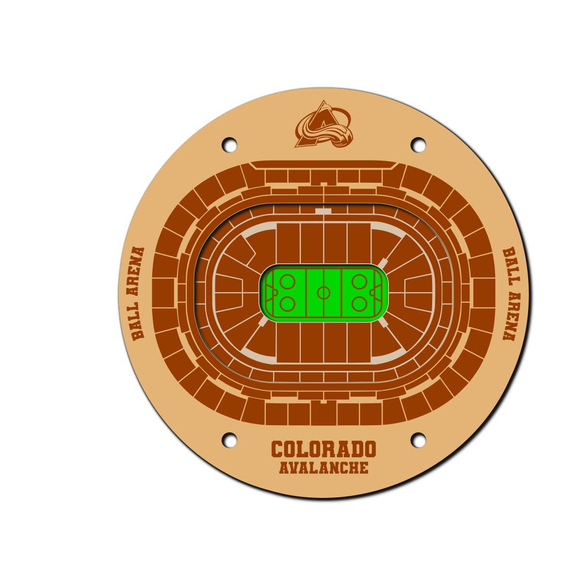 NHL Hockey Coasters Digital SVG
