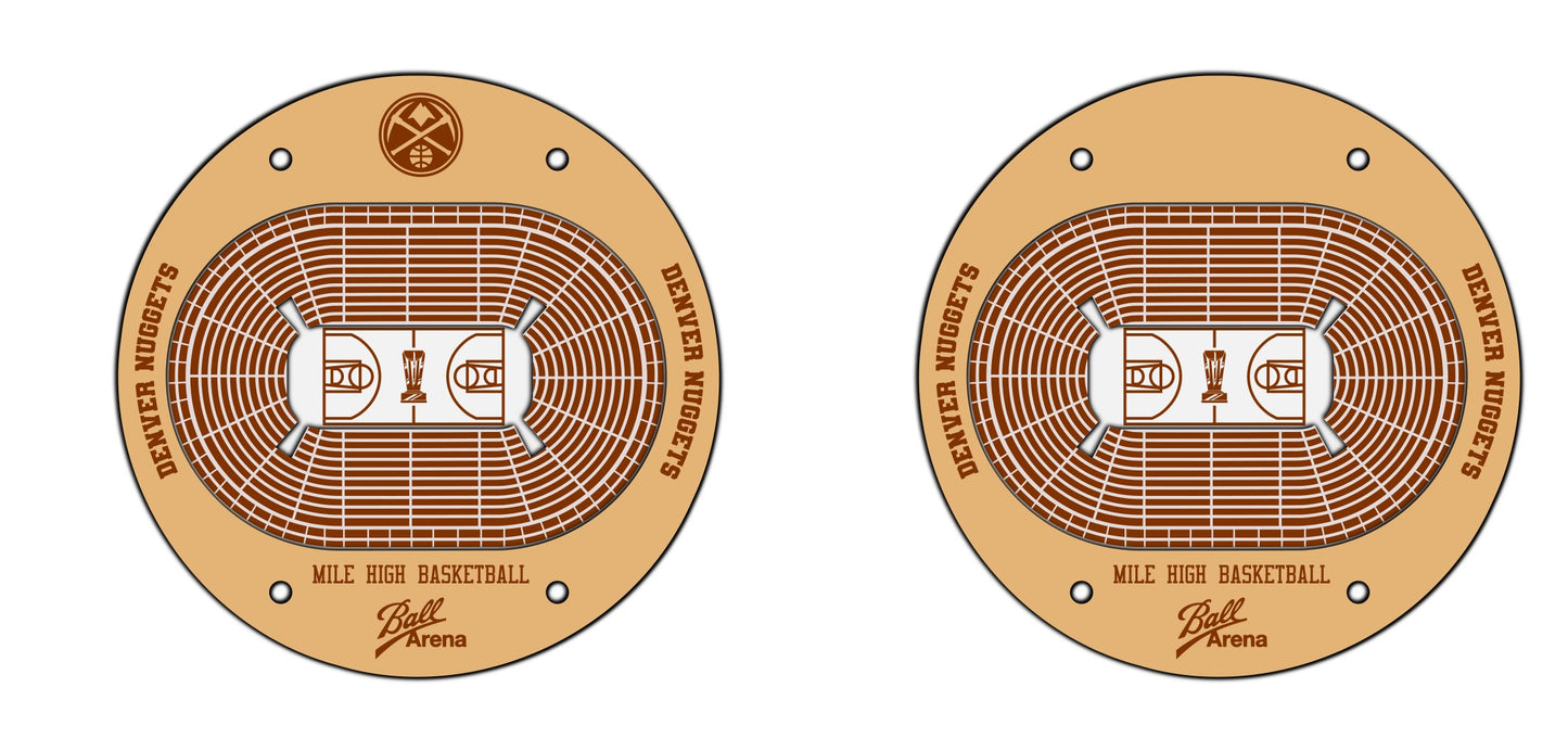 Basketball NBA Coasters