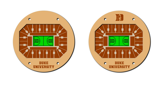 Duke University Basketball Stadium  SVG