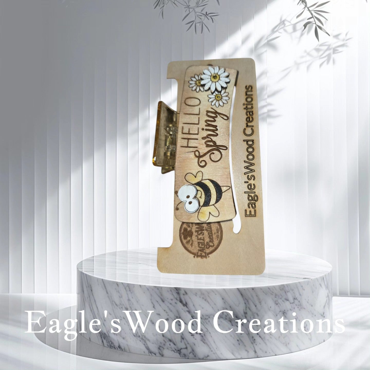 Hello Spring Hairclip 4.1