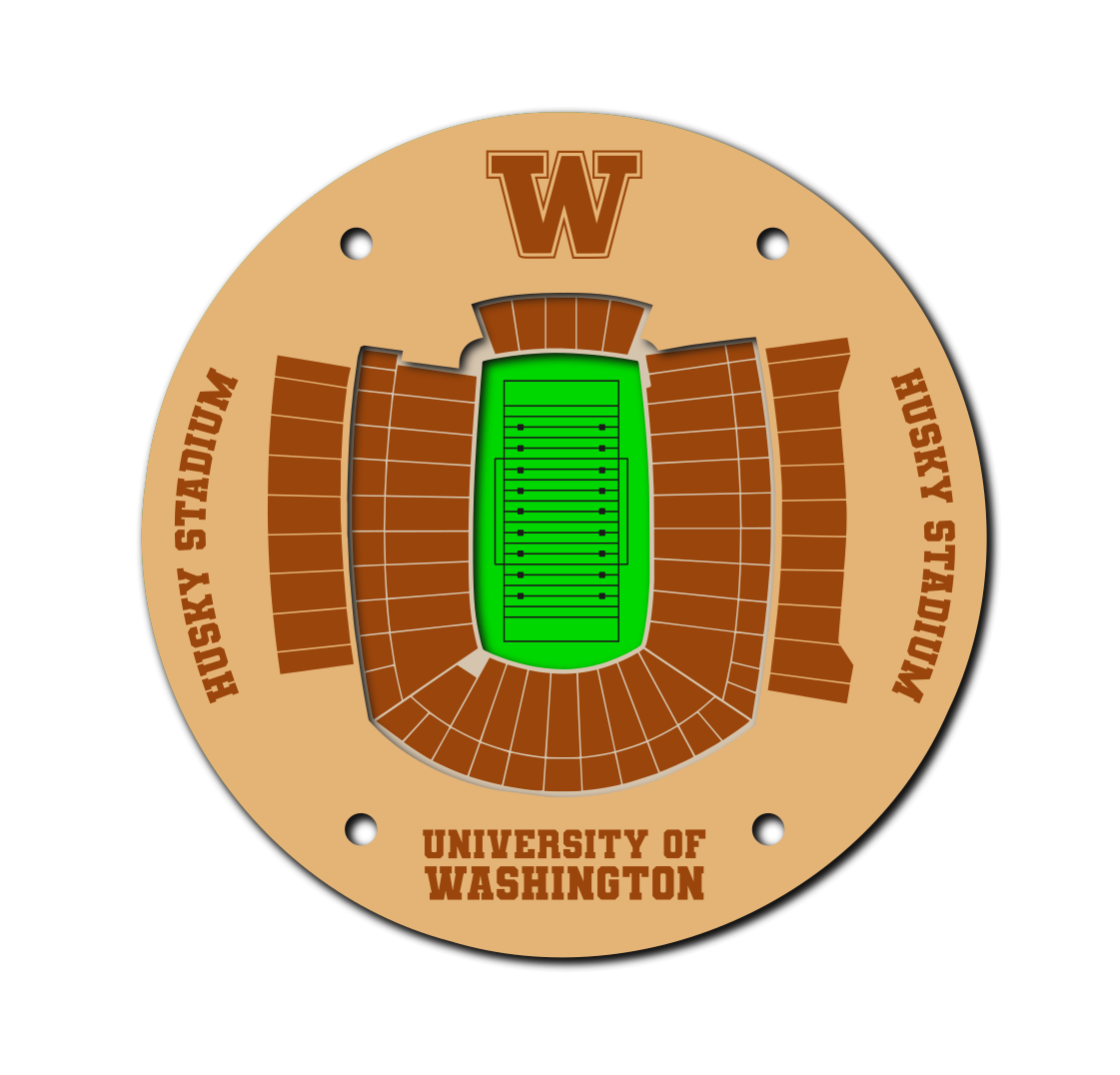 College Coasters 4-5"