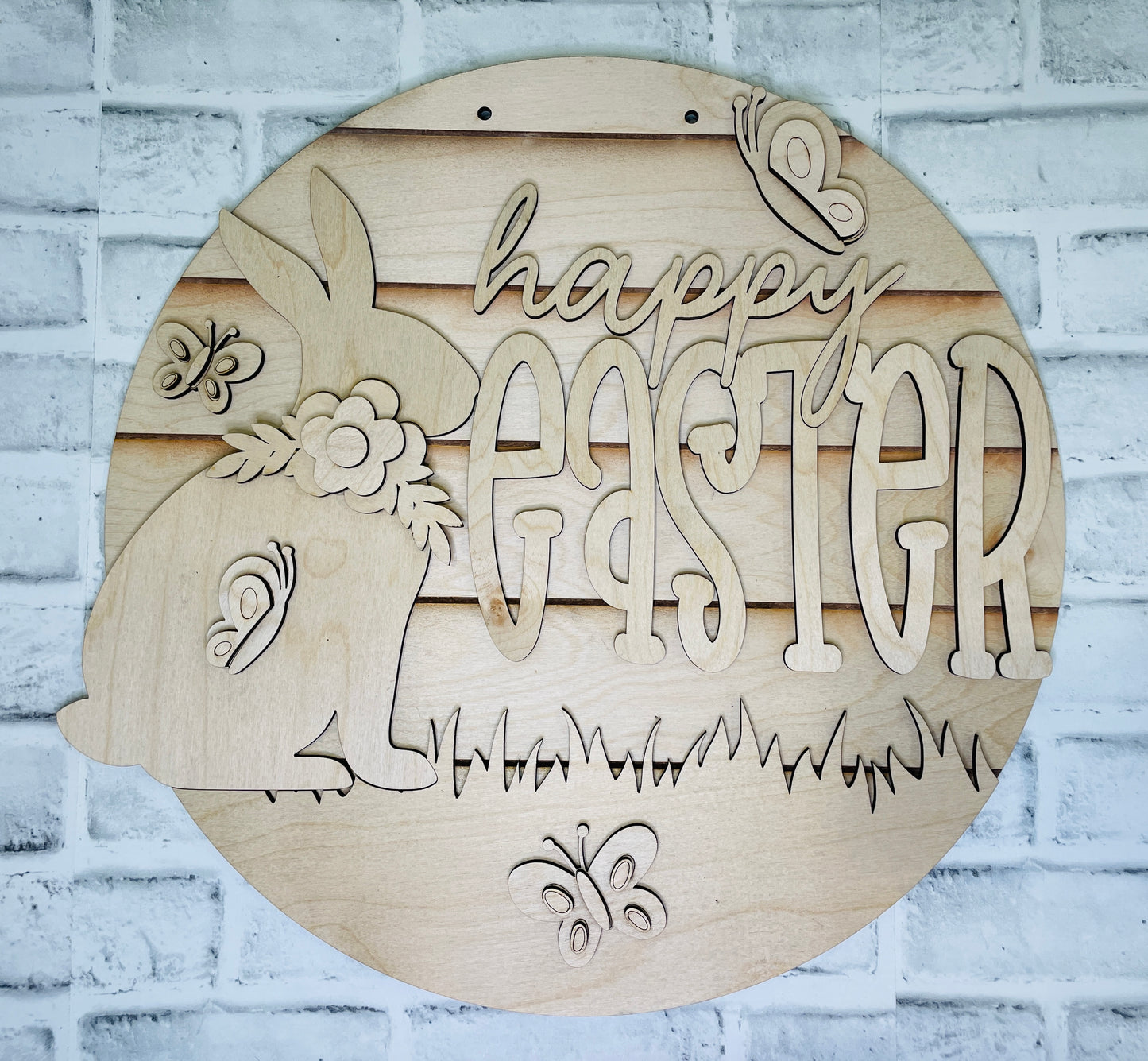 DIY Kit Spring Bunny Sign