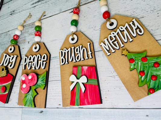 DIY Kit Christmas Gift Tags