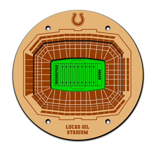 Indianapolis Colts Coaster SVG