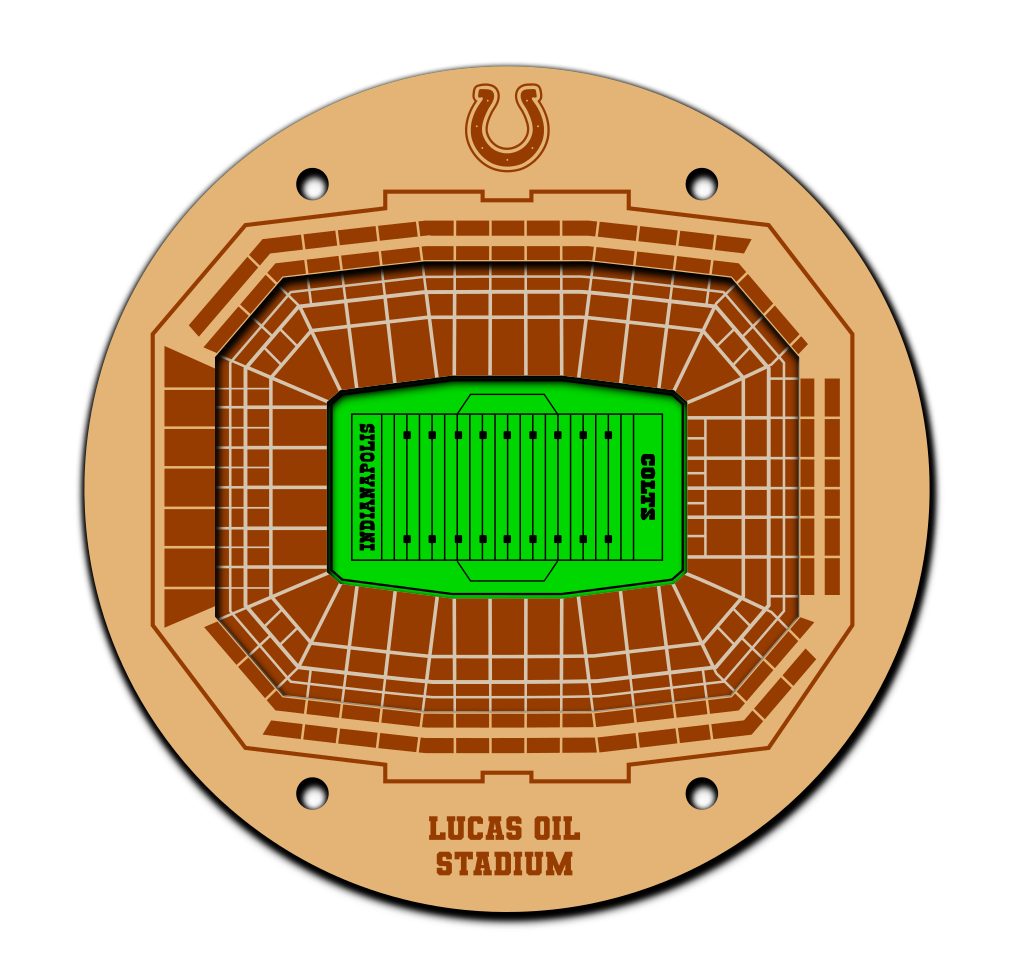 NFL Football Stadium Coaster