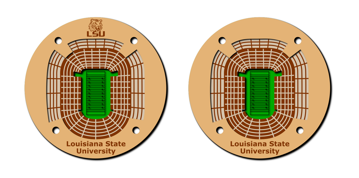 College Coasters 4-5"