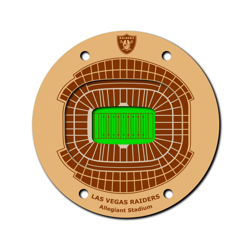NFL Football Stadium Coaster